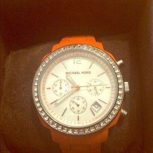 Michael Kors Ladies Chronograph Orange